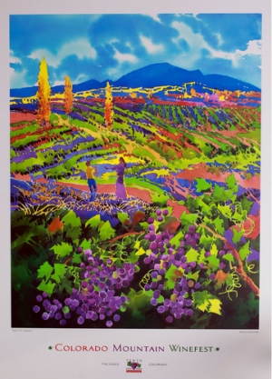 2001 Colorado Winefest Commemorative Art