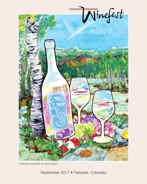 2017 Colorado Winefest Commemorative Art