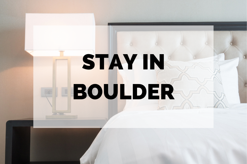 places to stay in boulder colorado