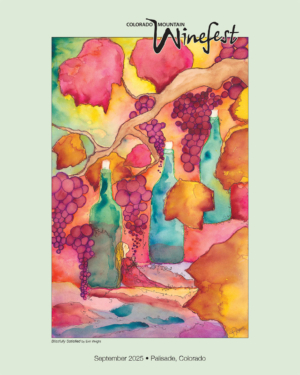 2025 Colorado Winefest Commemorative Art